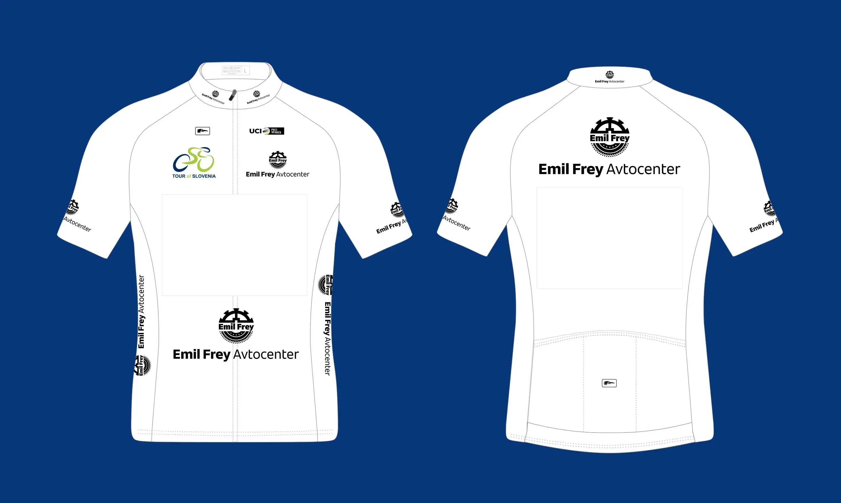 White jersey - Best young rider by time U23