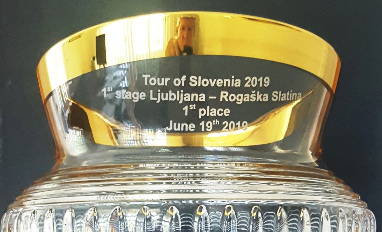 S1 Trophy: Handcrafted crystal from Rogaška